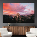 Half Dome Wall Art Canvas Print – Framed Yosemite National