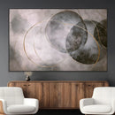 Abstract Grey Gold Wall Art – Modern Geometric Canvas by MyGreatCanvas | Canvas Wall Art Prints | Photo Prints & Wall Decor