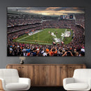 Chicago Bears Soldiers Field Wall Art Canvas Print – Framed by MyGreatCanvas | Canvas Wall Art Prints | Photo Prints & Wall Decor