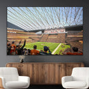 Cleveland Browns Stadium Wall Art Canvas Print – Framed NFL
