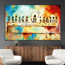 Abstract Last Supper Wall Art Canvas Print – Apostles by MyGreatCanvas | Canvas Wall Art Prints | Photo Prints & Wall Decor