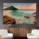 Coastal Landscape Wall Art Canvas Print – Rocky Shore and by MyGreatCanvas | Canvas Wall Art Prints | Photo Prints & Wall Decor
