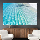 Tropical Ocean Beach Wall Art Canvas Print – Aerial Coastal by MyGreatCanvas | Canvas Wall Art Prints | Photo Prints & Wall Decor