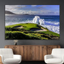 Ocean Waves Crashing Wall Art Canvas Print – Dramatic Rocky by MyGreatCanvas | Canvas Wall Art Prints | Photo Prints & Wall Decor