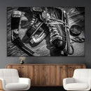 Old Pair of Mens Skates Wall Art Canvas, Men Skates Wall Art by MyGreatCanvas | Canvas Wall Art Prints | Photo Prints & Wall Decor