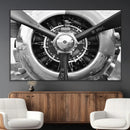 Vintage Airplane Wall Art Canvas Print by MyGreatCanvas | Canvas Wall Art Prints | Photo Prints & Wall Decor