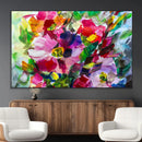 Oil Flower Abstract Canvas Print by MyGreatCanvas | Canvas Wall Art Prints | Photo Prints & Wall Decor