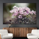 Pink Wild Flower Canvas Print by MyGreatCanvas | Canvas Wall Art Prints | Photo Prints & Wall Decor
