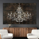 Rustic Chandelier Canvas Print by MyGreatCanvas | Canvas Wall Art Prints | Photo Prints & Wall Decor