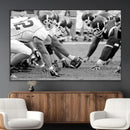 American Football Player Wall Art Canvas Print by MyGreatCanvas | Canvas Wall Art Prints | Photo Prints & Wall Decor