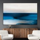 Dark Blue Abstract Wall Art Canvas Print by MyGreatCanvas | Canvas Wall Art Prints | Photo Prints & Wall Decor