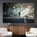 Cycling Road Bike in the Morning, Cycling Road Bike Canvas by MyGreatCanvas | Canvas Wall Art Prints | Photo Prints & Wall Decor