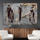 African American Wall Art – Elegant African Women Canvas