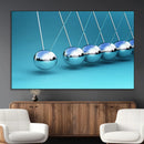 Wall Art Newton's Cradle Canvas Print, Framed Newton Cradle by MyGreatCanvas | Canvas Wall Art Prints | Photo Prints & Wall Decor