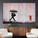 Banksy Wall Art Canvas Print, Framed Graffiti Art Picture by MyGreatCanvas | Canvas Wall Art Prints | Photo Prints & Wall Decor