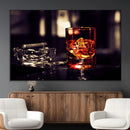 Whiskey and Cigar Canvas – Luxurious Wall Art for Home or