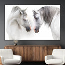 White Horse Wall Art Animal Canvas Print by MyGreatCanvas | Canvas Wall Art Prints | Photo Prints & Wall Decor