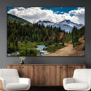 San Juan Nal Forest Wall Art Landscape Canvas Print