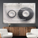 Vintage Cassette Tape Canvas Wall Art - Inspirational 'Life by MyGreatCanvas | Canvas Wall Art Prints | Photo Prints & Wall Decor