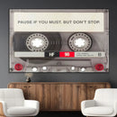 Music Cassette Iconic Wall Art Canvas Print by MyGreatCanvas | Canvas Wall Art Prints | Photo Prints & Wall Decor