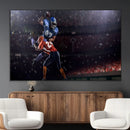 American Football Wall Art Canvas Print, Stadium Sport Wall