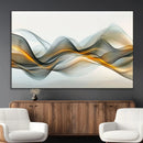 Abstract Wave Canvas Wall Art – Fluid Contemporary Elegance
