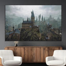 Disney Castle Wall Art Canvas Print, Living Kids Home Room