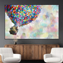 Up Pixar Poster, Look Up Pixar Wall Art, Up Pixar Canvas,