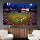 St. Louis Cardinals Baseball Team Print - Busch Stadium Wall by MyGreatCanvas | Canvas Wall Art Prints | Photo Prints & Wall Decor