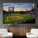 Citizens Bank Park Philadelphia Phillies Wall Art Canvas |