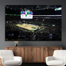 Milwaukee Bucks Basketball Print - Fiserv Forum Stadium Wall by MyGreatCanvas | Canvas Wall Art Prints | Photo Prints & Wall Decor
