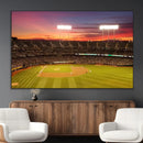 Oakland Athletics Baseball Team Print - Oakland Coliseum