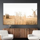 Vintage Farmhouse Triptych Wall Art – Giclée Canvas