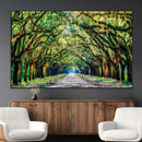 Serene Tree Tunnel Wall Art Canvas Print – Pathway Under by MyGreatCanvas | Canvas Wall Art Prints | Photo Prints & Wall Decor