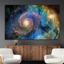 Spiral Galaxy Wall Art Canvas Print