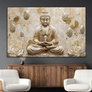 Serene Buddha Wall Art | Yoga Room Decor and Meditation Wall by MyGreatCanvas | Canvas Wall Art Prints | Photo Prints & Wall Decor