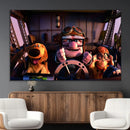 Carl Russel And Dog, Movie Up Poster, Movie Up Wall Art, by MyGreatCanvas | Canvas Wall Art Prints | Photo Prints & Wall Decor