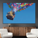 Carl Fredricksen, Up Movie Wall Art, Balloons Wall Art, Air