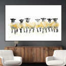 Farmhouse Wall Art Sheep Print | Ready to Hang Framed Canvas by MyGreatCanvas | Canvas Wall Art Prints | Photo Prints & Wall Decor
