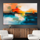 Colorful Abstract Wall Art | Bold Modern Canvas Print |