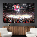 Amerant Bank Arena Wall Art Canvas Print - Basketball Arena by MyGreatCanvas | Canvas Wall Art Prints | Photo Prints & Wall Decor