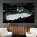 American Airlines Center Dallas Stars Wall Art Canvas Print