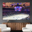 Madison New York Rangers Hockey Stadium Wall Art Canvas