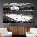 Sharks Arena Blackhawks Sharks Ice Hockey Stadium Wall Art by MyGreatCanvas | Canvas Wall Art Prints | Photo Prints & Wall Decor