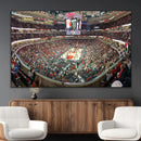 United Center Chicago Bulls Stadium Wall Art Canvas Print
