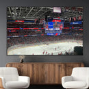 Washington Capitols New York Rangers Ice Hockey Game Stadium