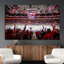 Carolina Hurricanes Ice Hockey Stadium Wall Art, Carolina