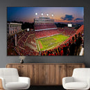 NC State Wolfpack Football Team Print - Raleigh