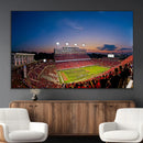 NC State Wolfpack Football Team Print - Raleigh