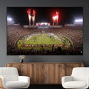 Framed Florida State Seminoles Football Team Print -